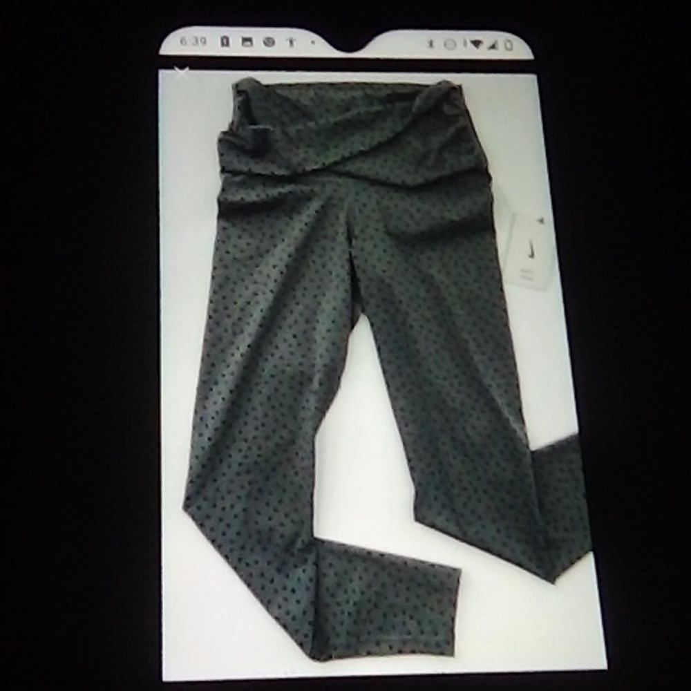 - Nike yoga high rise pants leggings size s new